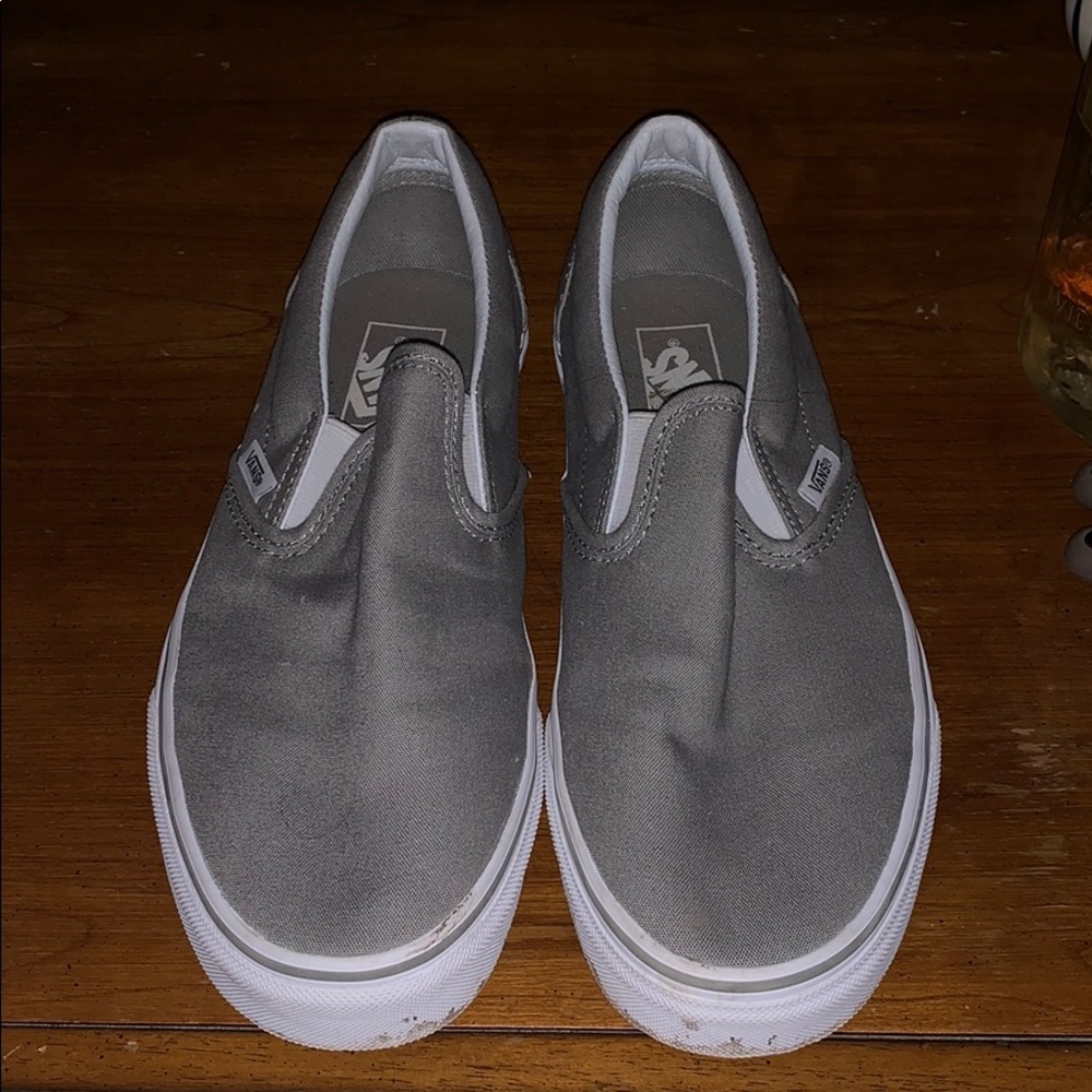 Grey Vans Size Women’s 10 Mens 8.5